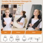 LAOBEN Shiatsu Nackenmassagegerät mit Wärmefunktion – Tiefenmassage für Nacken, Schulter & Rücken – Bild 7
