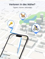 Kzom Air Tracker 4er Pack – Bluetooth Schlüsselfinder mit Apple Find My für iOS – Bild 3