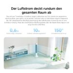 XIAOMI Smart Tower Fan 2 – Standventilator mit 150° Oszillation & Naturluft-Algorithmus – Bild 3