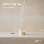 KIVY Vorratsgläser 4x 1200ml mit Bambusdeckel – Luftdichte Glas-Aufbewahrung für Küche – Bild 8