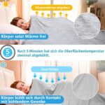 Reiteag MagicSleep Kühldecke mit Arc-Chill 5.0 – Atmungsaktive Sommerdecke für erholsamen Schlaf – Bild 4