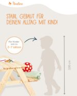 PINOLINO Nicki 4er Kindersitzgruppe aus Massivholz – Picknicktisch für Garten – Bild 6