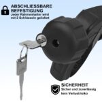 TEOV Rahmenhalter 3er Pack – Universal Fahrradhalterung für Träger mit Klemme – Bild 4