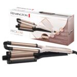 Remington ProLuxe CI91AW 4-in-1 Welleneisen mit Optiheat-Technologie – Multistyler bis 210°C für alle Haartypen