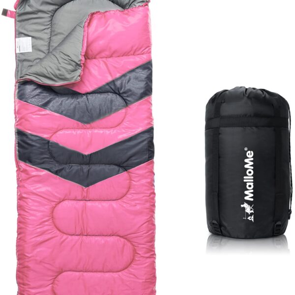 MalloMe Schlafsack Outdoor – Leichter Winterschlafsack für Camping & Wandern