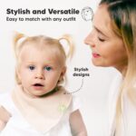 8er-Pack KeaBabies Bandana Lätzchen – Bio-Baumwolle Sabberlätzchen für Neugeborene bis 36 Monate – Bild 4