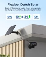 Reolink Argus 4 Pro – 4K Solar Überwachungskamera mit 180° ColorX-Nachtsicht & KI-Erkennung – Bild 7