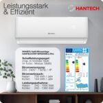 Split Klimaanlage 9000 BTU HANTECH H-PRO – Heizen & Kühlen für bis zu 30 m² – Bild 5