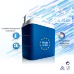 BigDean Kühlbox 24 Liter mit 6 Kühlakkus – Isolierbox für Camping & Outdoor – Bild 3