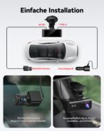 REDTIGER F7NP Dashcam 4K/2,5K Vorne & Hinten – Dual-Kamera mit STARVIS 2 & GPS – Bild 7