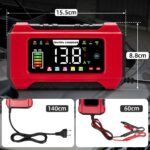 HAUSPROFI 15A Autobatterieladegerät 12V/24V – Intelligentes Schnellladen mit Reparaturfunktion – Bild 8