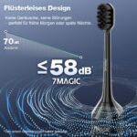 7MAGIC Schallzahnbürste mit 5 Modi & 40.000 VPM – Elektrische Zahnbürste für optimale Mundhygiene – Bild 7