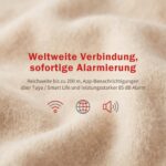RenseCum Hausnotruf 4er-Set mit WLAN – IP55 wasserdicht, ABO-frei, App-Benachrichtigung für Senioren – Bild 8