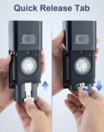 2x 6040mAh Akku mit Dual-Ladestation für Ring Video Doorbell 2/3/4 – Professionelle Ersatzbatterien – Bild 5