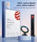 VICSEED MagSafe Autohalterung mit 20 N55 Magneten – 360° drehbar für iPhone & Android – Bild 9