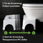 Hey Nature HOCA Medizinischer Toilettenhocker – Natürliche Hilfe bei Hämorrhoiden & Verstopfung – Bild 7