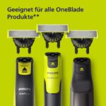 Philips OneBlade 360-Klingen 3er-Pack – Original Ersatzklingen für alle OneBlade Modelle – Bild 3