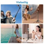 ULANZI SK-21 180cm Handy-Stativ mit Magnetgriff – Automatisches Öffnen/Schliessen für iPhone & Samsung – Bild 7