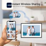 Humblestead Digitaler Bilderrahmen 10,1 Zoll WiFi – HD Touchscreen mit AiMOR-App – Bild 6