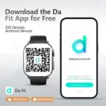 Poounur Smartwatch 2,01" AMOLED – Fitnessuhr mit Bluetooth-Anrufen & Pulsmesser für iOS & Android – Bild 7