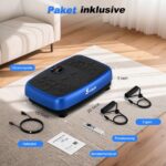 EvoSpark Vibrationsplatte mit Doppelmotoren – Ganzkörpertraining für effektives Abnehmen – Bild 9