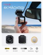 VANTRUE E1 Pro 4K HDR Dashcam mit Sony STARVIS 2 – Kompakte Autokamera mit CPL, GPS & Parküberwachung – Bild 2