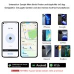 ATUVOS Air Tag Pro 4er Pack – Dual-System Schlüsselfinder für iOS & Android – Bild 9