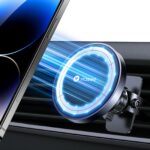 VICSEED Magnetische Handyhalterung Auto Lüftung – MagSafe kompatibel für iPhone & Samsung