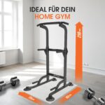 DH FitLife Power Tower – Multifunktionale Kraftstation für Ganzkörpertraining zuhause – Bild 5