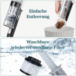 Levoit LVAC-200 Akku-Staubsauger mit Anti-Tangle – Kabellos für 75 m² Wohnfläche – Bild 7