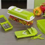 Genius Nicer Dicer Smart 6-teilig – Multifunktionaler Gemüseschneider für Würfel & Scheiben – Bild 2