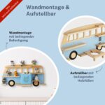 Little Goldie® Tonie Regal Bus – Magnetisches Aufbewahrungssystem für 32 Figuren – Bild 4