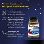 Baldriparan Magnesium 120 Stück – Hochdosierter Premium-Komplex mit 300 mg für Regeneration – Bild 2