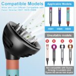 Fixbetter Diffusor-Aufsatz für Dyson Airwrap HS01 HS05 HS08 – Wellen & Locken Styling – Bild 3