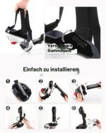 Urmaxs Kinder-Schnorchelmaske mit 180° Panoramablick – Vollgesichtsmaske mit Sicherheitssystem – Bild 8