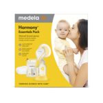 Medela Harmony Essentials Pack – Handmilchpumpe mit Zubehör für mobiles Stillen