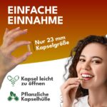 GREEN NATURALS Coenzym Q10 250 mg – 180 Kapseln aus Fermentation für 6 Monate – Bild 4