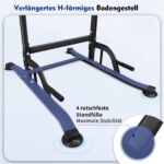 DH FitLife Power Tower – Multifunktionale Dip Station & Klimmzugstange für Home Gym – Bild 4