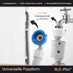 H2O-Flex Aquastop Sicherheitszulaufschlauch 1,5m – Wasserschutz für Waschmaschine & Geschirrspüler – Bild 4