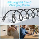 45W USB-C Schnellladegerät mit 2m Ladekabel – Super Fast Charging für Samsung Galaxy – Bild 3
