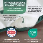 Welldora Sommerdecke 135x200 mit Wildseide – Kühldecke für erholsamen Schlaf – Bild 3