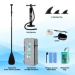 FunWater Aufblasbares SUP Board 320cm mit Paddel & Pumpe – Stabiles Stand Up Paddle für Anfänger – Bild 8