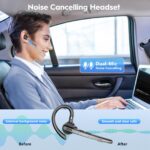 New Bee Bluetooth 5.1 Headset mit 72h Akku & CVC 8.0 Geräuschunterdrückung – Freisprechanlage – Bild 3