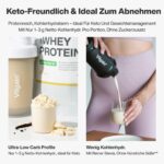 Vilgain Grass-Fed Whey Protein 1000g Vanille – Naturreines Eiweisskonzentrat ohne Zuckerzusatz – Bild 8