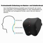 Crofy 2er-Set Autonackenkissen mit Memory-Schaum – Ergonomische Nackenstütze für sichere Autofahrten – Bild 6