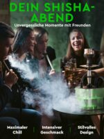 M. ROSENFELD Shisha Set Komplett mit HMD, LED-Beleuchtung & Tragetasche – Premium Komplettset – Bild 10