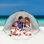 Active Era Luxus Strandzelt XXL mit UV-Schutz LSF 50+ – Pop-Up Strandmuschel für 5 Personen – Bild 2