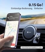 VICSEED Magnetische Handyhalterung Auto Lüftung – MagSafe kompatibel für iPhone & Samsung – Bild 5