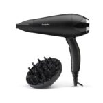 BaByliss Turbo Smooth Haartrockner 2200 W – Professioneller Föhn mit Ionen-Technologie