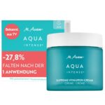 100 ml M. Asam Aqua Intense Supreme Hyaluron Cream – Feuchtigkeitscreme mit 120h Komplex & Anti-Falten-Effekt für trockene & sensible Haut